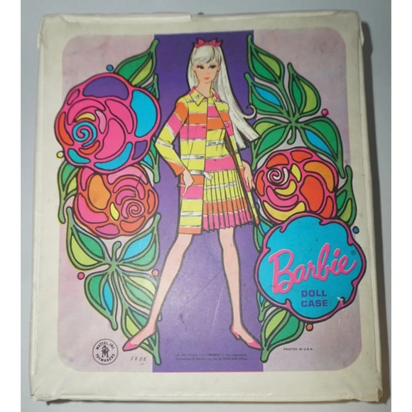 Mattel Other - Barbie Doll Case Vintage 1967 Mattel Toy Makers #1007 Psychedelic Barbie image